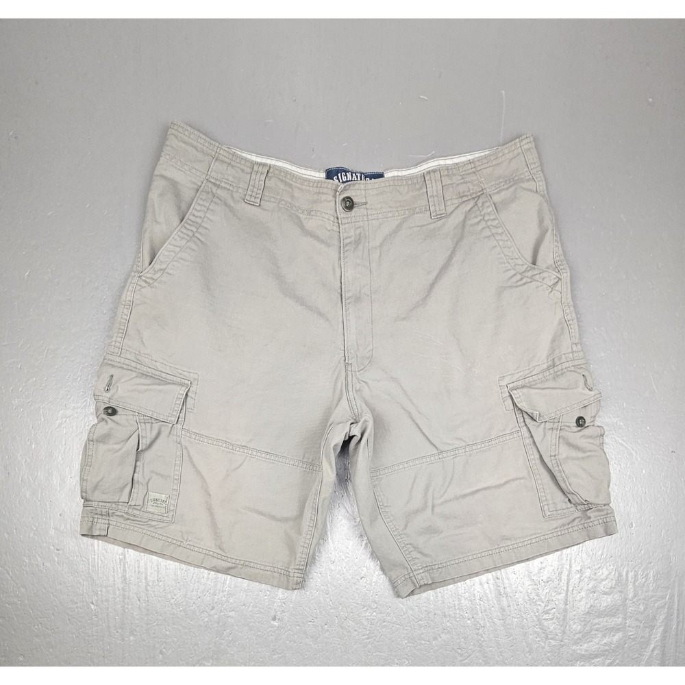 Levi Strauss Shorts Mens 40 Tan Cargo Relaxed Utility Gorpcore Relaxed Fit